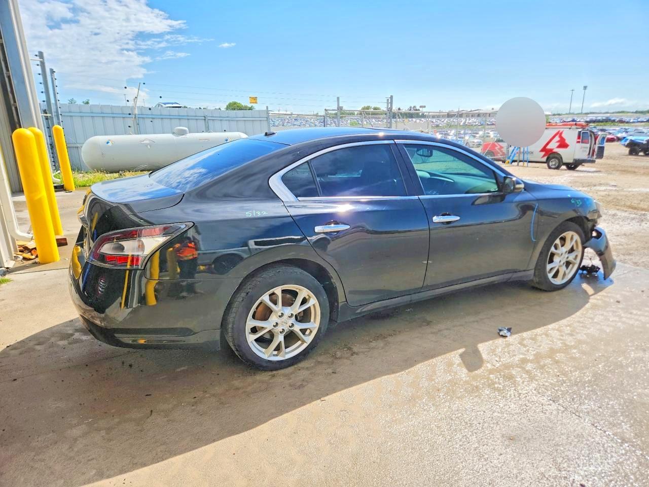 2013 Nissan Maxima 3.5 S Black vin: 1N4AA5AP1DC842849
