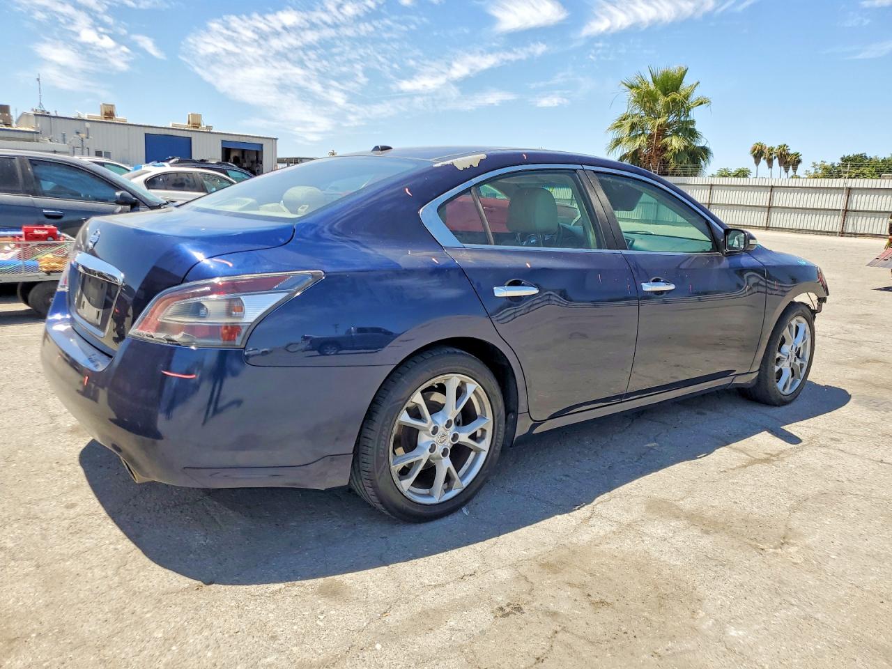 2013 Nissan Maxima 3.5 S Синий vin: 1N4AA5AP1DC847128