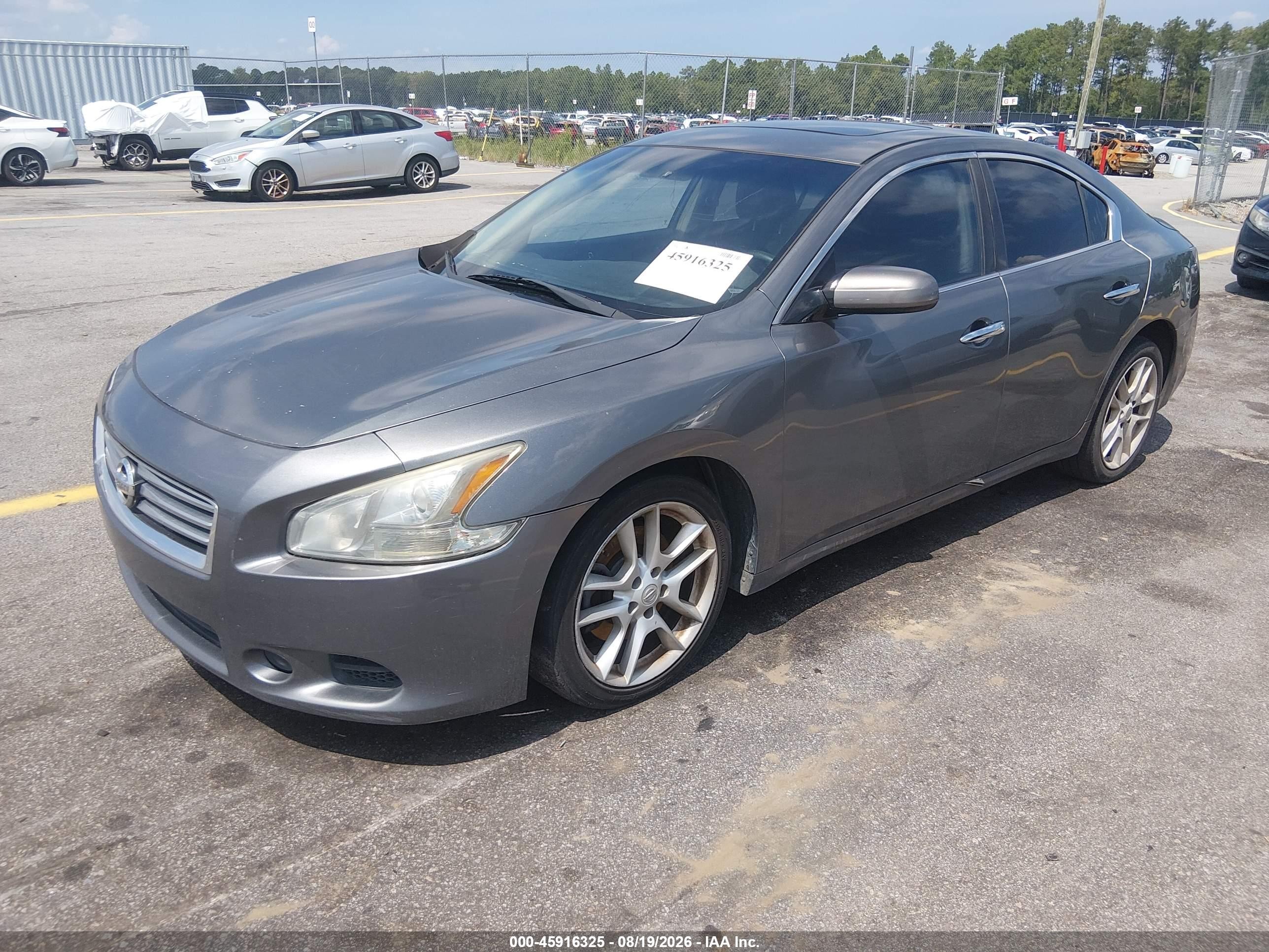 2014 Nissan Maxima 3.5 S Gray vin: 1N4AA5AP1EC433381