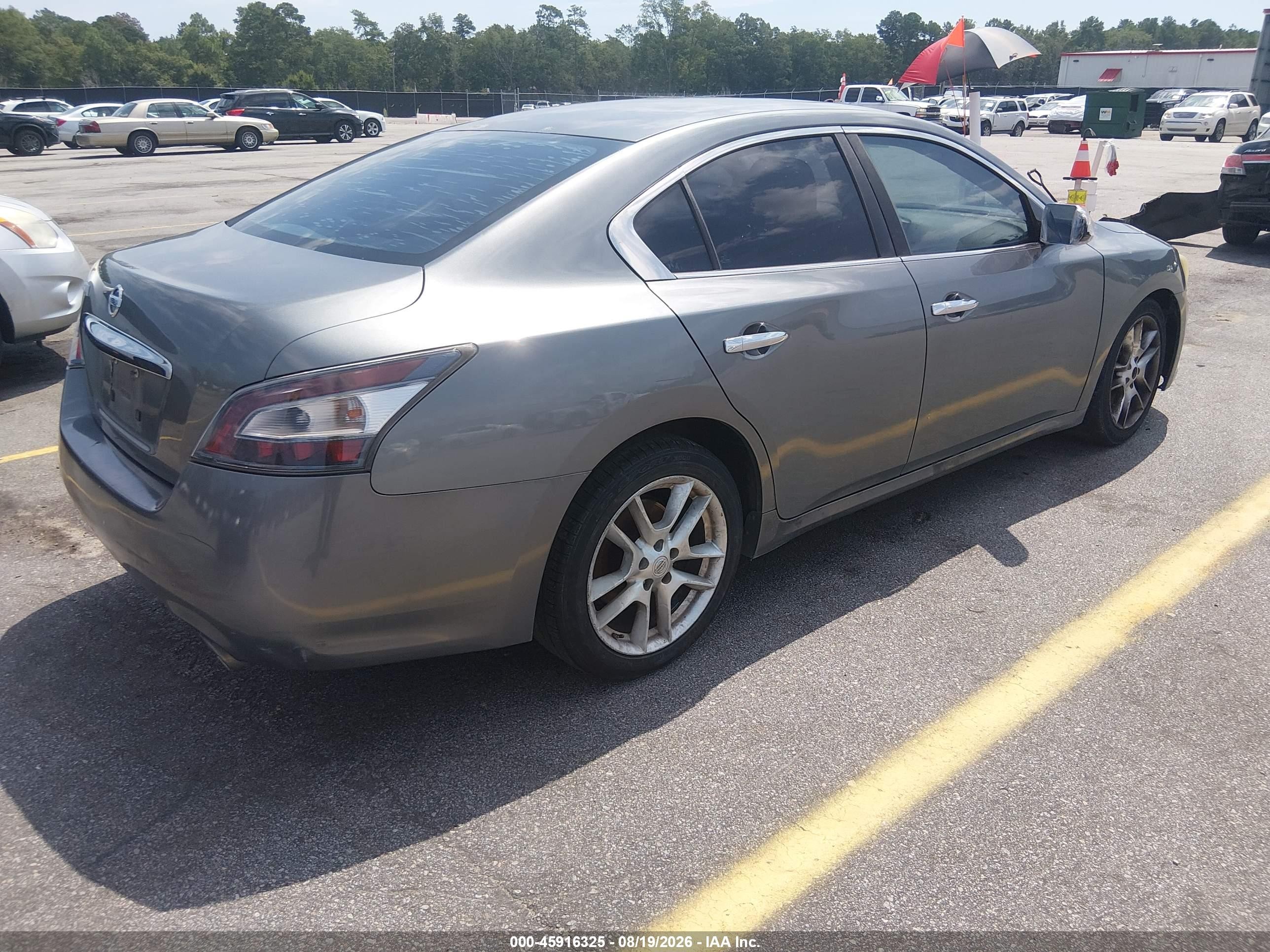 2014 Nissan Maxima 3.5 S Gray vin: 1N4AA5AP1EC433381