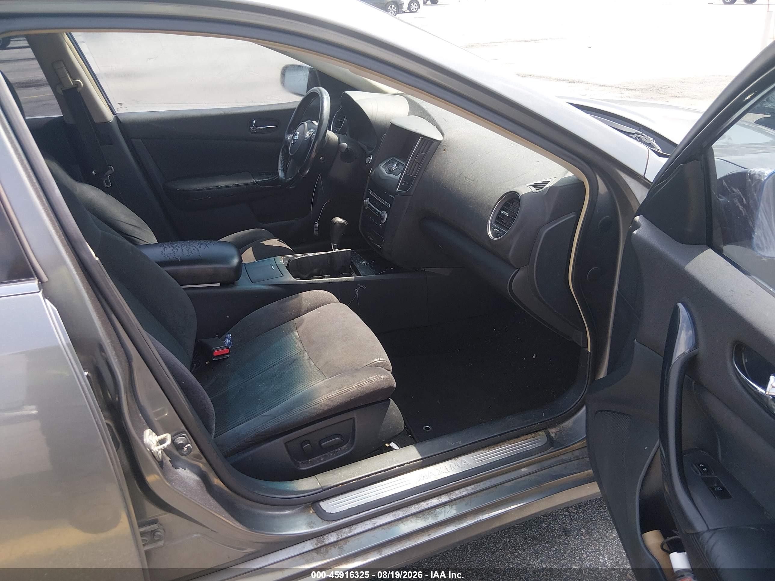 2014 Nissan Maxima 3.5 S Gray vin: 1N4AA5AP1EC433381