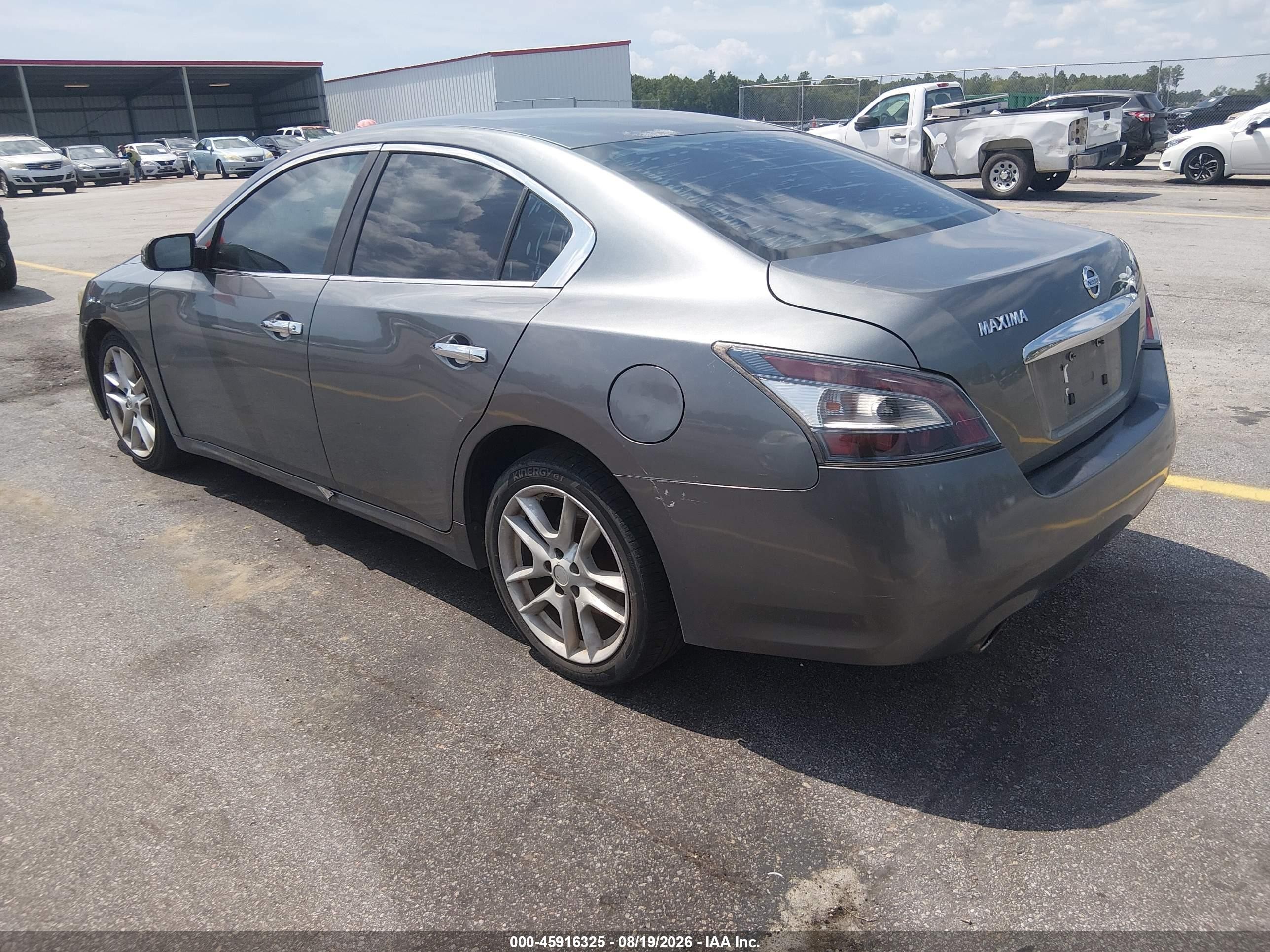 2014 Nissan Maxima 3.5 S Gray vin: 1N4AA5AP1EC433381