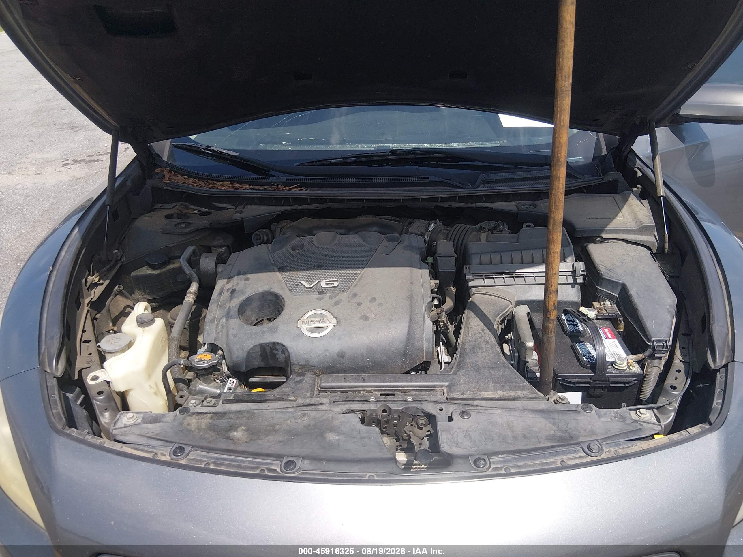 2014 Nissan Maxima 3.5 S Gray vin: 1N4AA5AP1EC433381