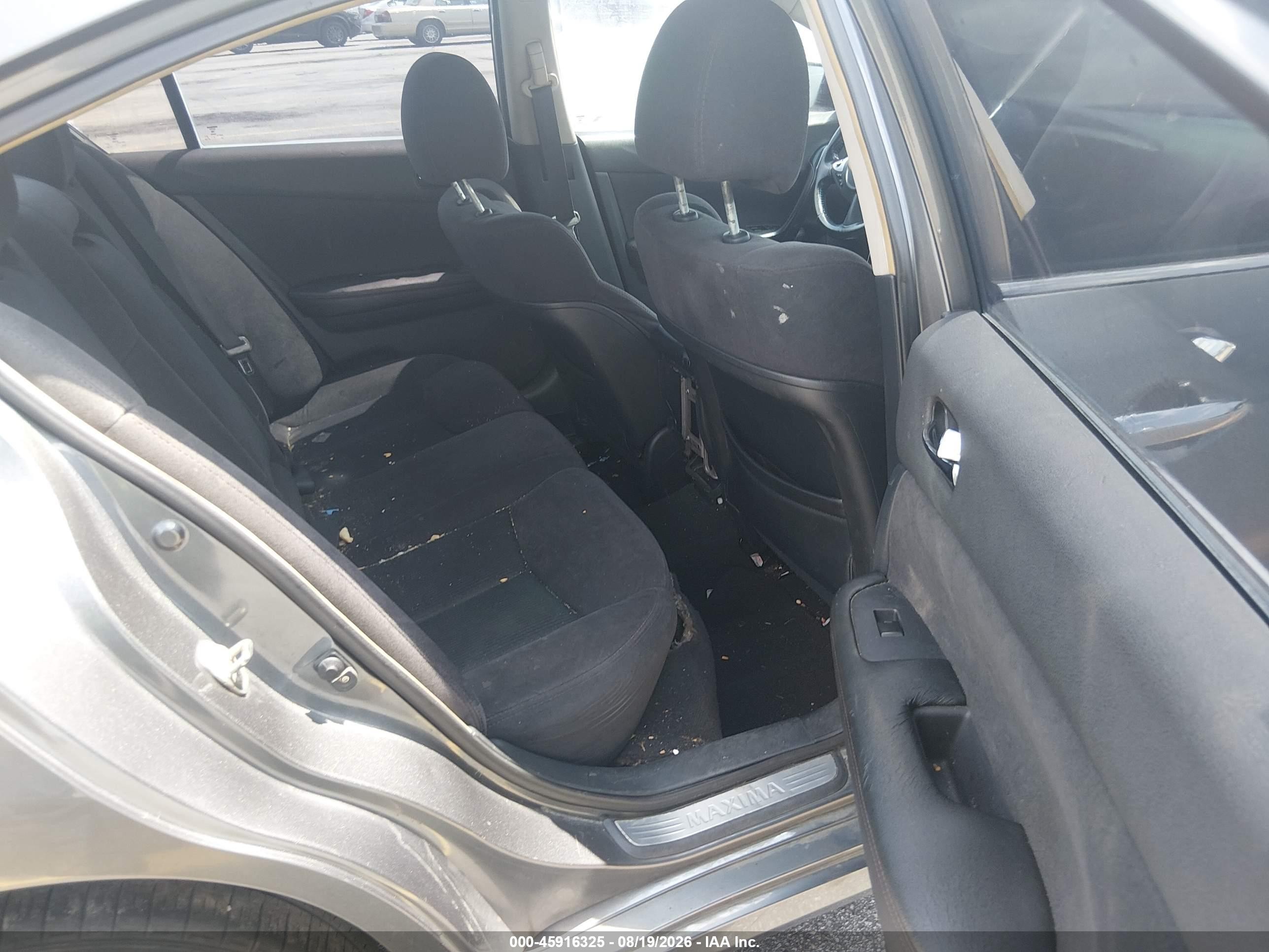 2014 Nissan Maxima 3.5 S Gray vin: 1N4AA5AP1EC433381