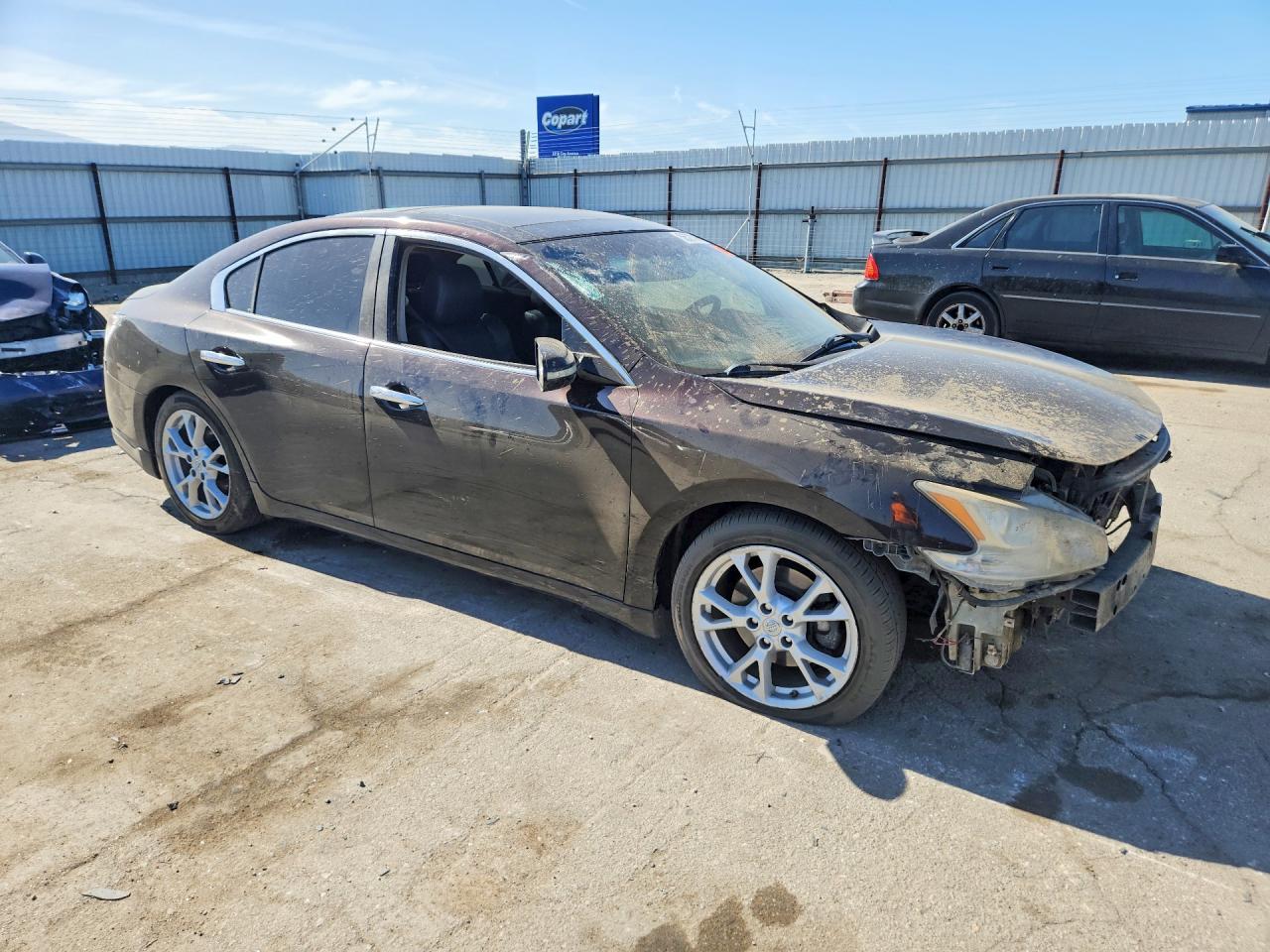 2014 Nissan Maxima 3.5 Sv Maroon vin: 1N4AA5AP1EC434109