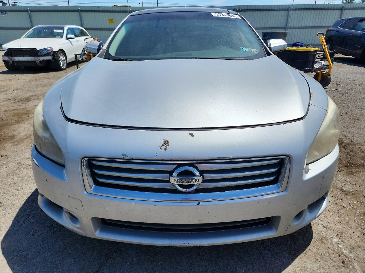2014 Nissan Maxima 3.5 Sv Silver vin: 1N4AA5AP1EC441710
