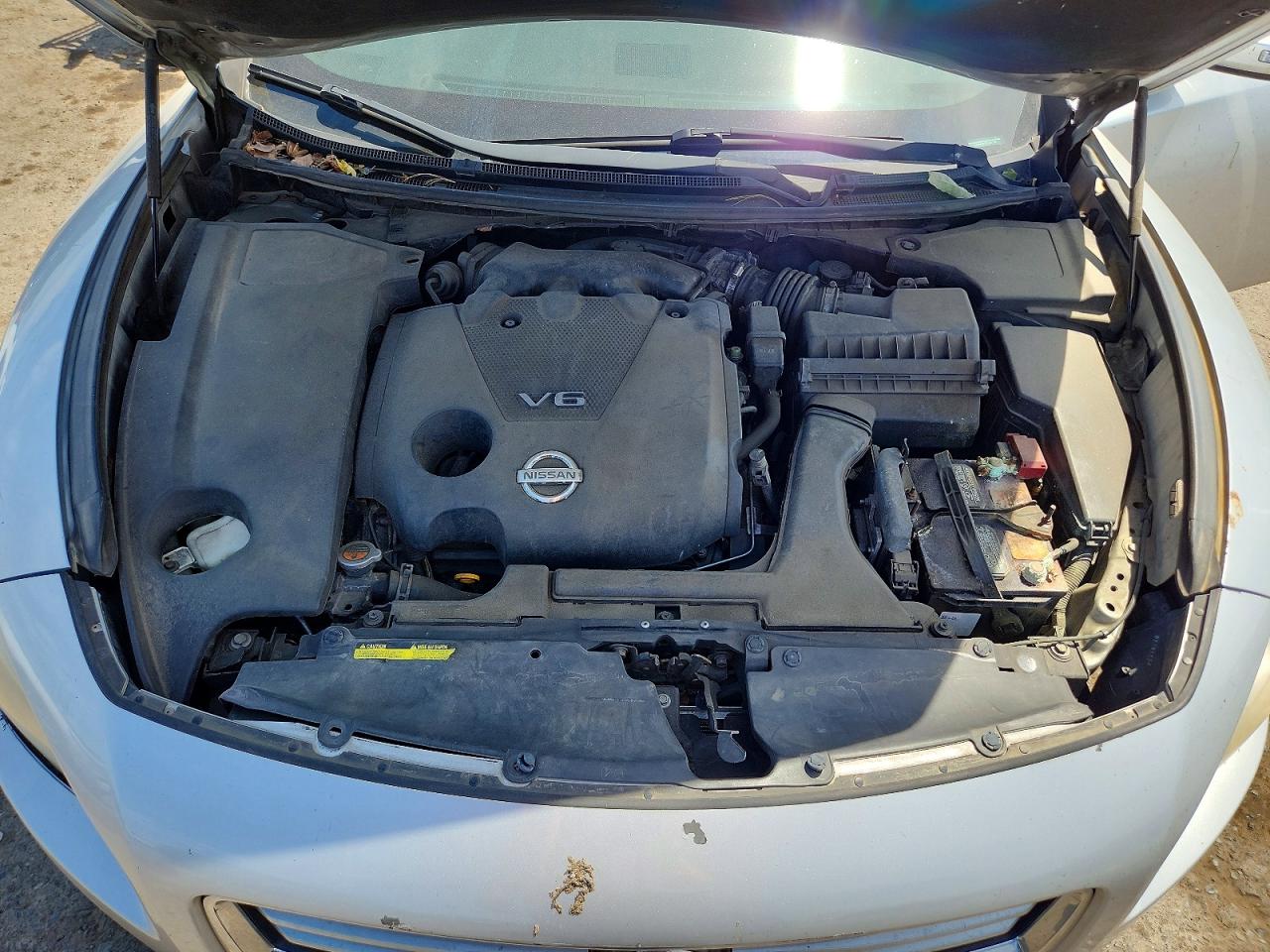 2014 Nissan Maxima 3.5 Sv Silver vin: 1N4AA5AP1EC441710