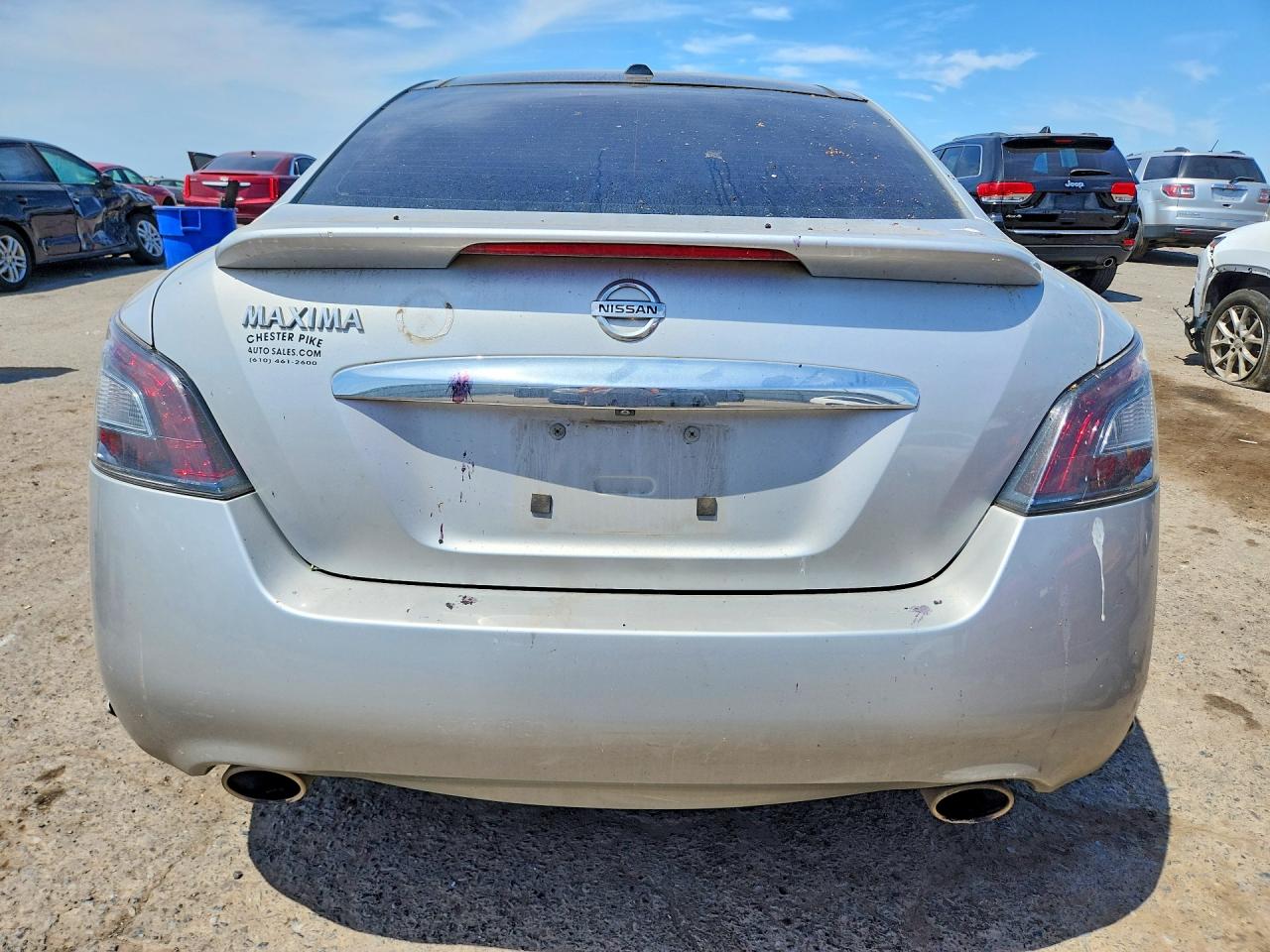 2014 Nissan Maxima 3.5 Sv Silver vin: 1N4AA5AP1EC441710