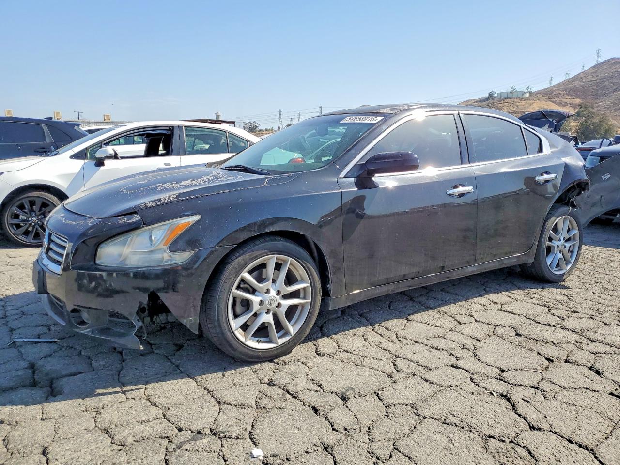 2014 Nissan Maxima 3.5 S Черный vin: 1N4AA5AP1EC451072