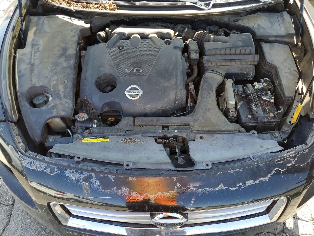 2014 Nissan Maxima 3.5 S Черный vin: 1N4AA5AP1EC451072