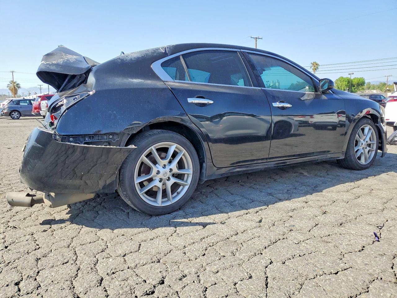 2014 Nissan Maxima 3.5 S Черный vin: 1N4AA5AP1EC451072