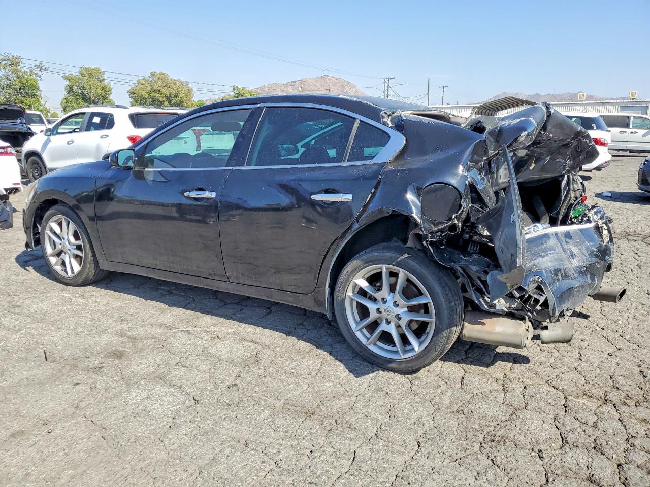 2014 Nissan Maxima 3.5 S Черный vin: 1N4AA5AP1EC451072