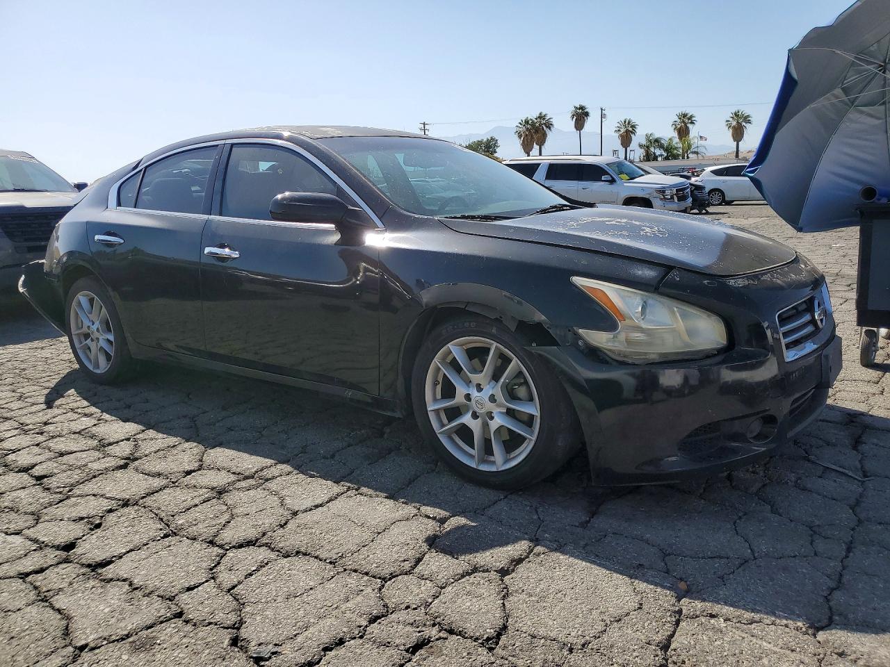 2014 Nissan Maxima 3.5 S Черный vin: 1N4AA5AP1EC451072