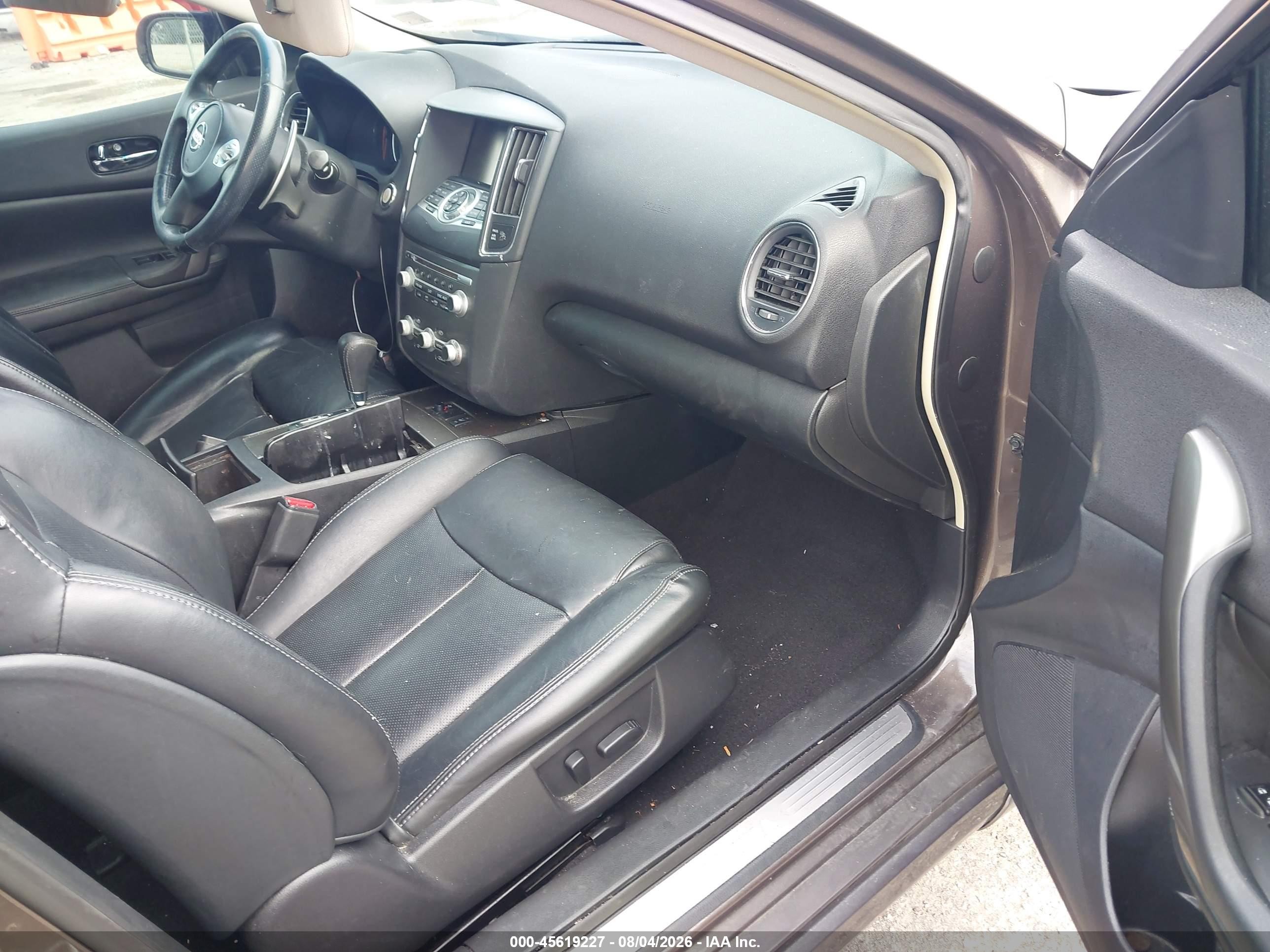 2014 Nissan Maxima 3.5 Sv Gray vin: 1N4AA5AP1EC451346