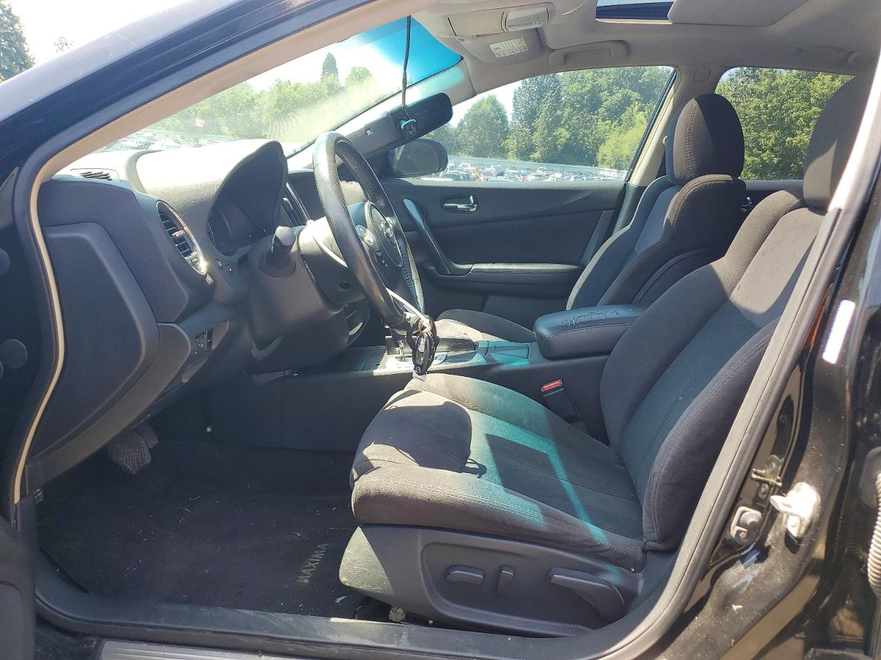 2014 Nissan Maxima 3.5 S Black vin: 1N4AA5AP1EC451704