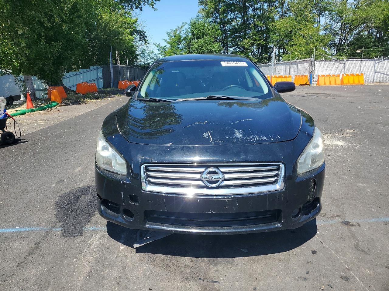 2014 Nissan Maxima 3.5 S Black vin: 1N4AA5AP1EC451704
