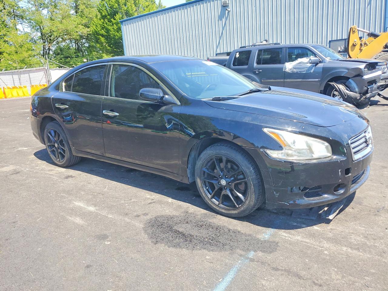 2014 Nissan Maxima 3.5 S Black vin: 1N4AA5AP1EC451704