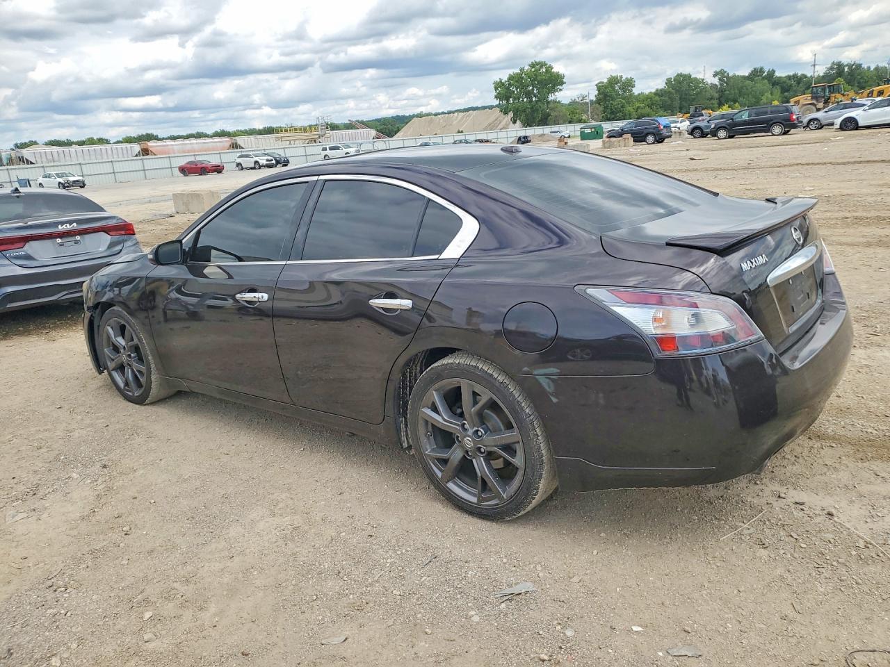 2014 Nissan Maxima 3.5 Sv Black vin: 1N4AA5AP1EC460564