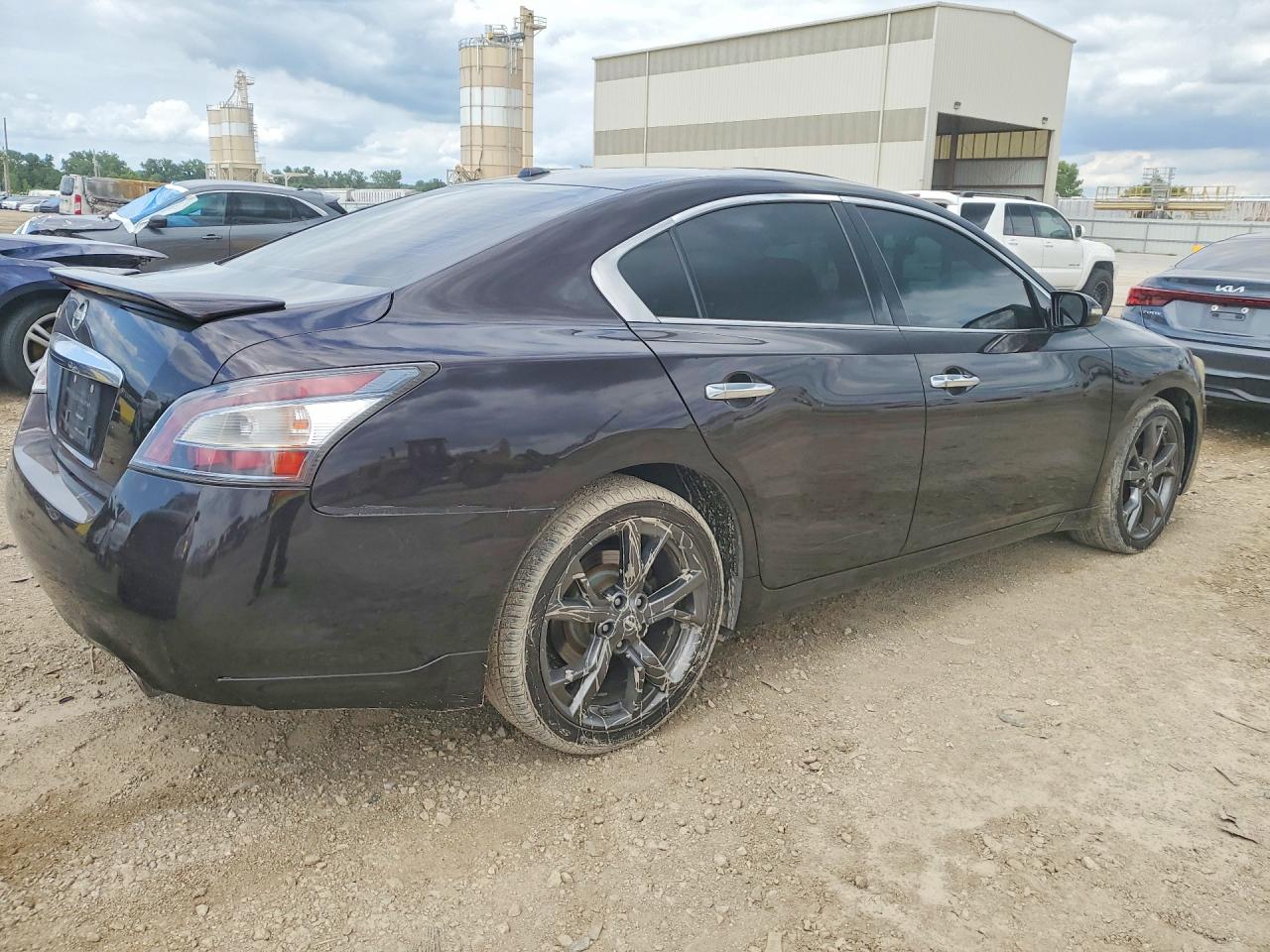 2014 Nissan Maxima 3.5 Sv Black vin: 1N4AA5AP1EC460564