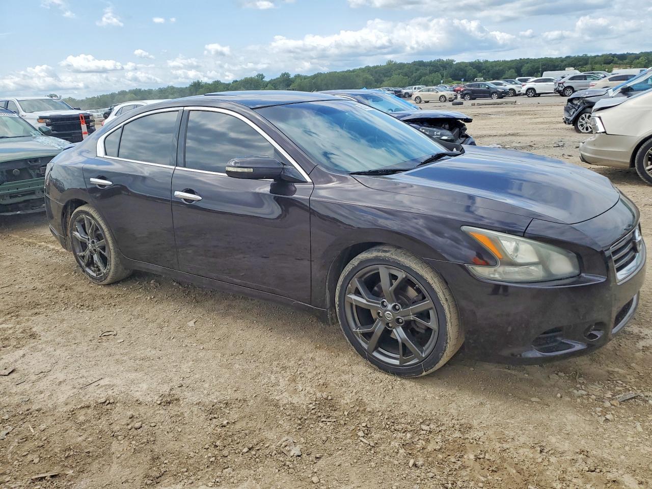 2014 Nissan Maxima 3.5 Sv Black vin: 1N4AA5AP1EC460564