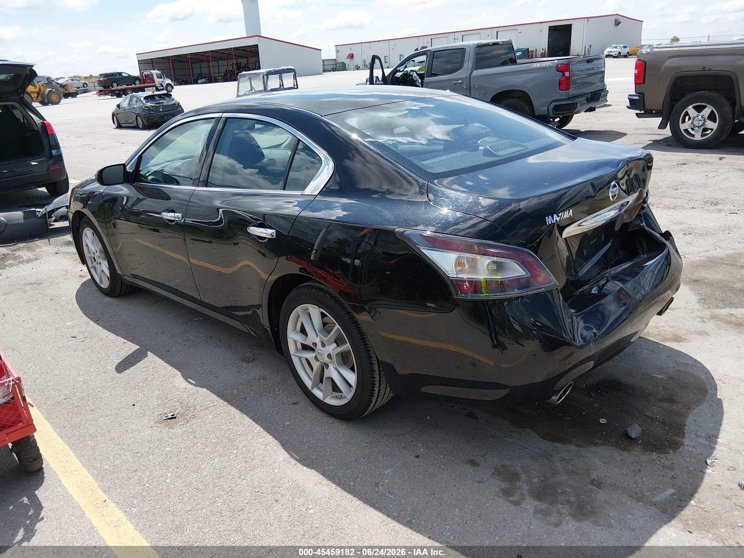 2014 Nissan Maxima 3.5 S/3.5 Sv Black vin: 1N4AA5AP1EC460855