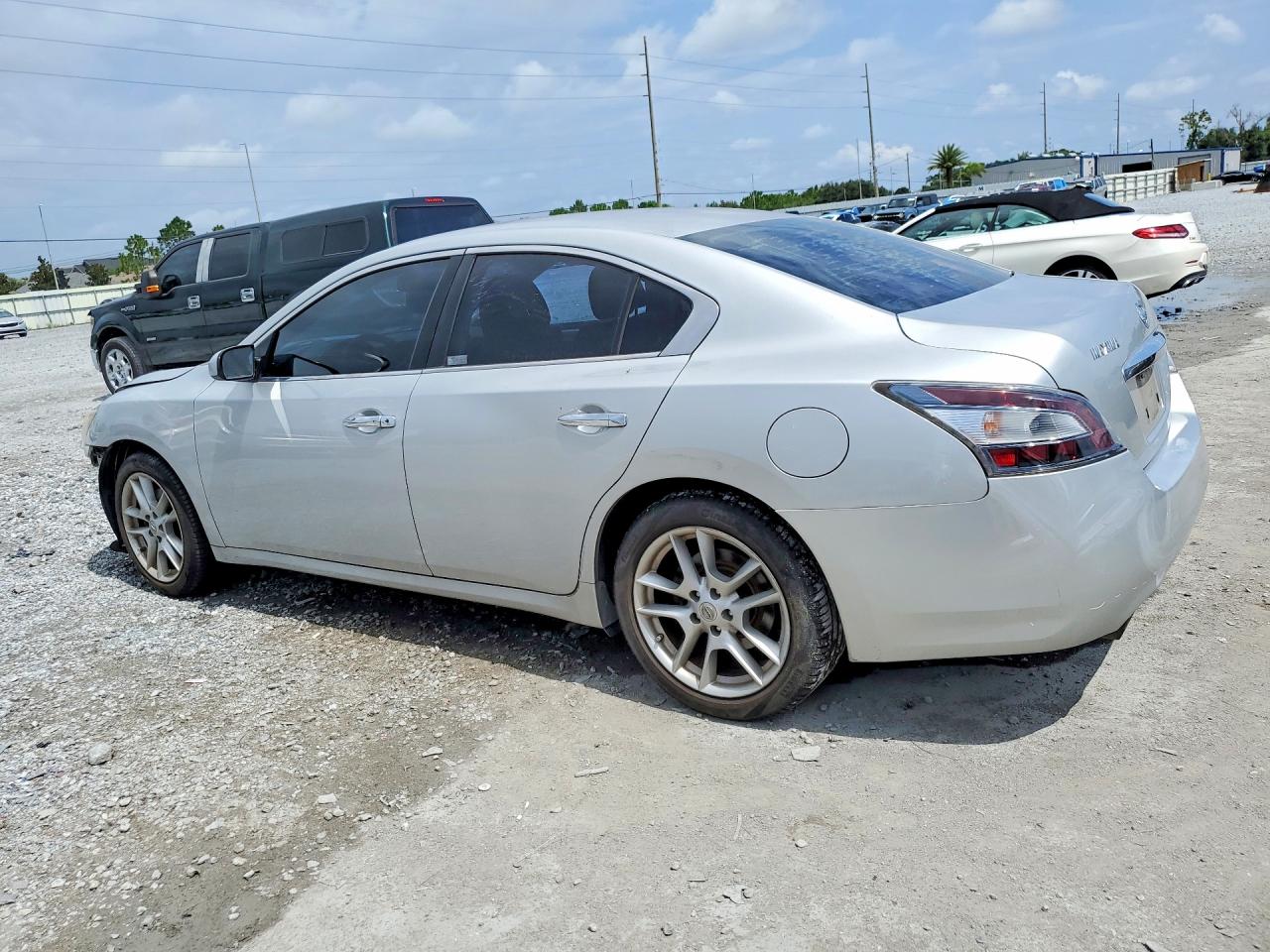 2014 Nissan Maxima 3.5 S Silver vin: 1N4AA5AP1EC463240