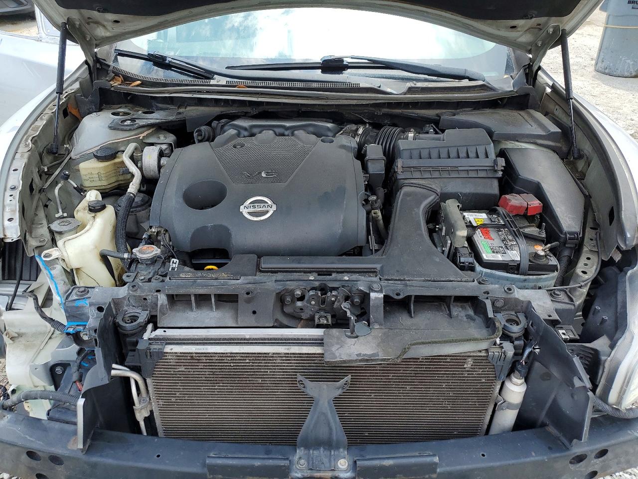 2014 Nissan Maxima 3.5 S Silver vin: 1N4AA5AP1EC463240