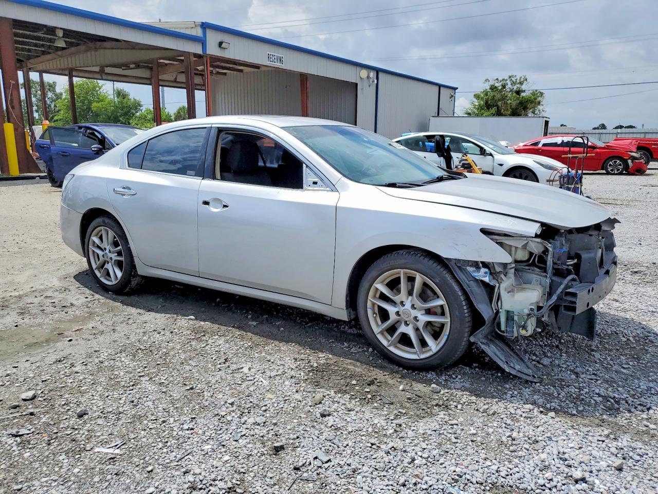 2014 Nissan Maxima 3.5 S Silver vin: 1N4AA5AP1EC463240