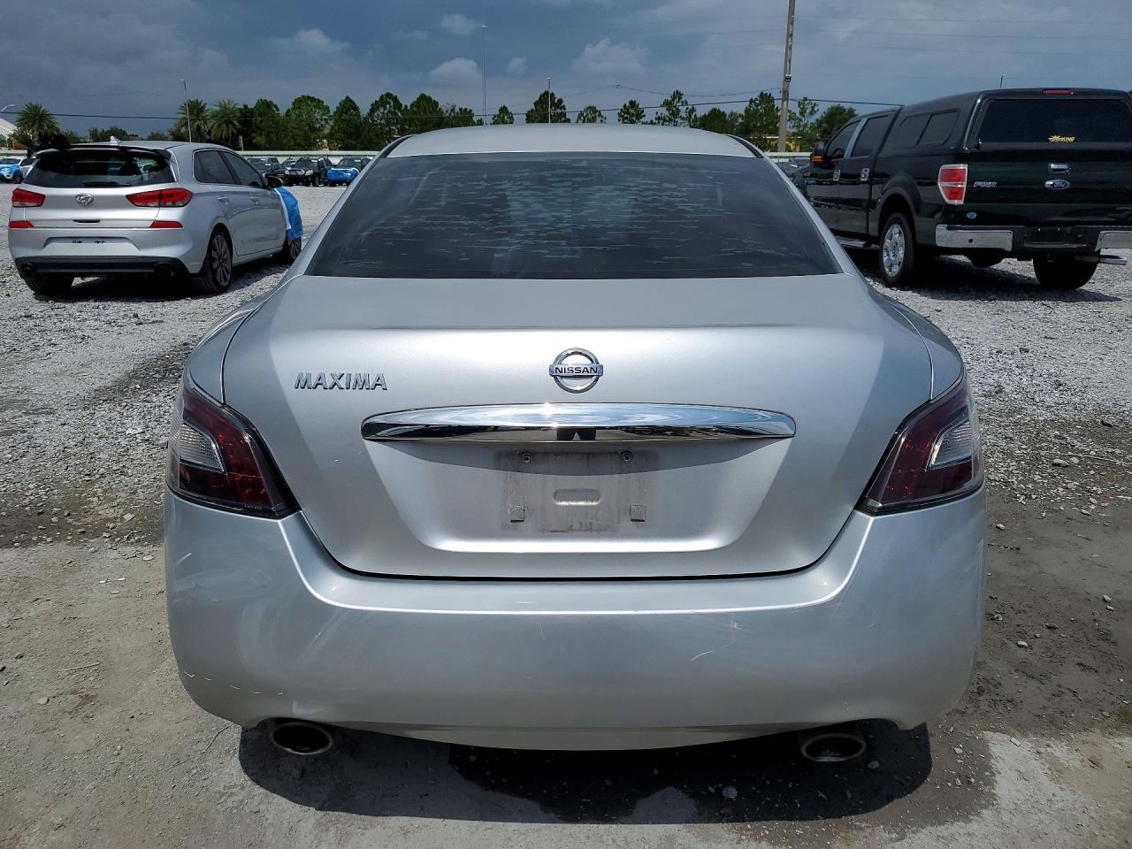 2014 Nissan Maxima 3.5 S Silver vin: 1N4AA5AP1EC463240