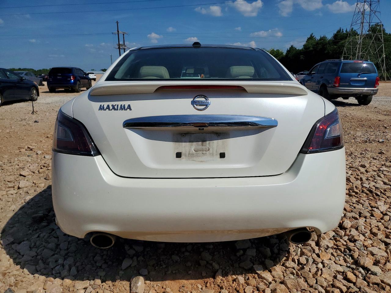 2014 Nissan Maxima 3.5 Sv Белый vin: 1N4AA5AP1EC464582