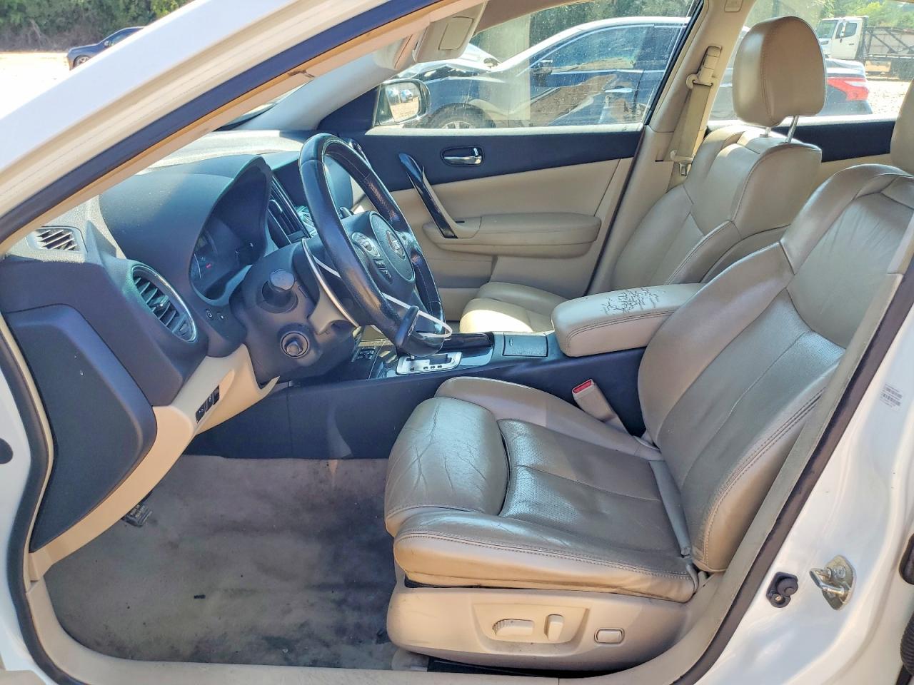2014 Nissan Maxima 3.5 Sv Белый vin: 1N4AA5AP1EC464582