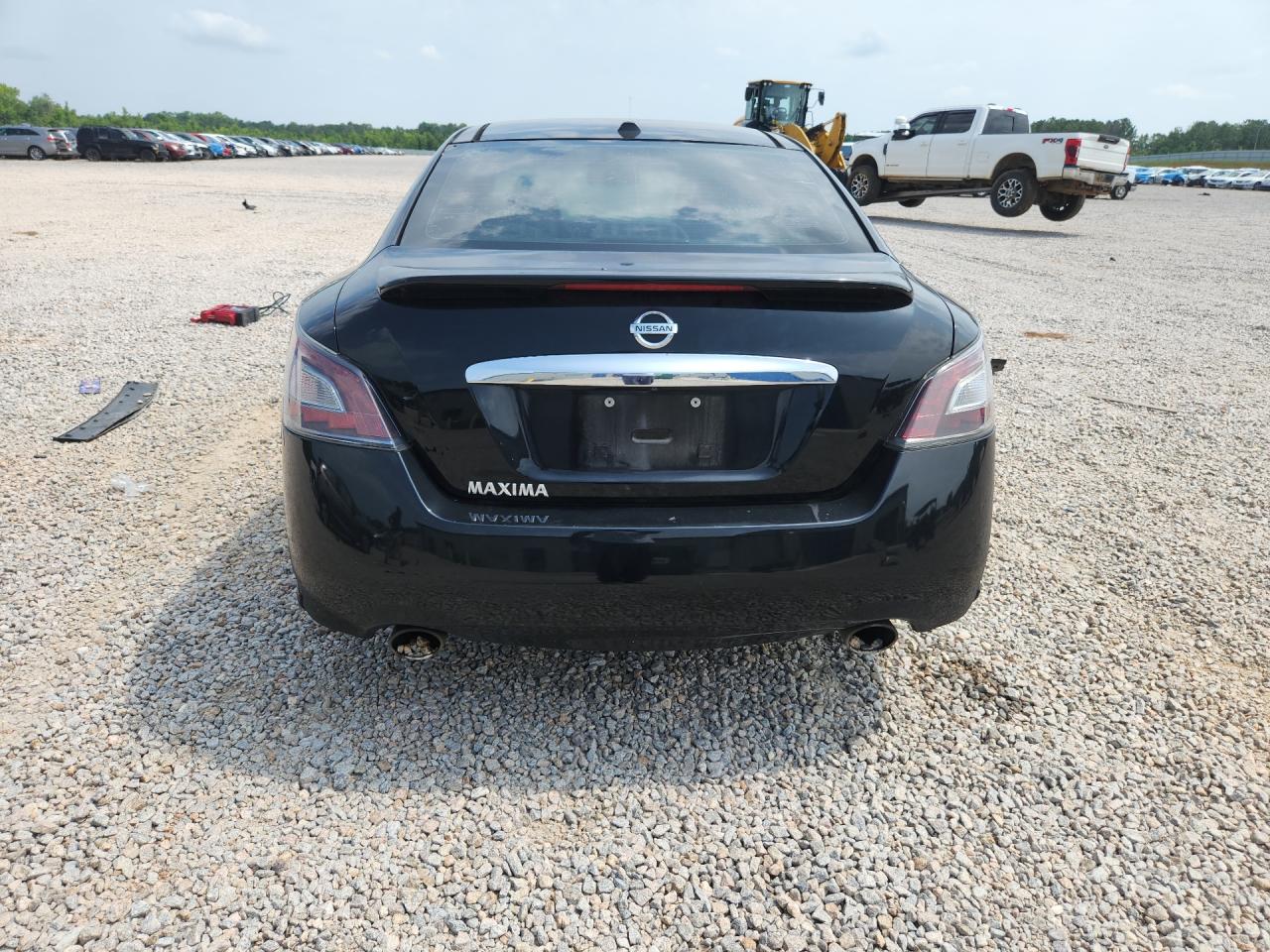 2014 Nissan Maxima 3.5 Sv Black vin: 1N4AA5AP1EC467370