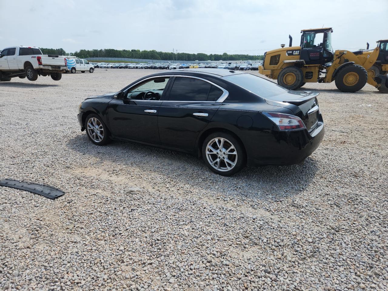 2014 Nissan Maxima 3.5 Sv Black vin: 1N4AA5AP1EC467370