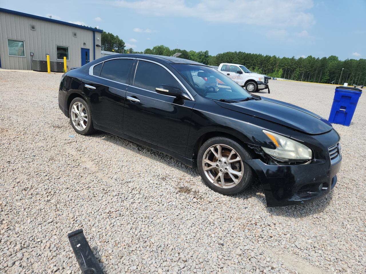 2014 Nissan Maxima 3.5 Sv Black vin: 1N4AA5AP1EC467370