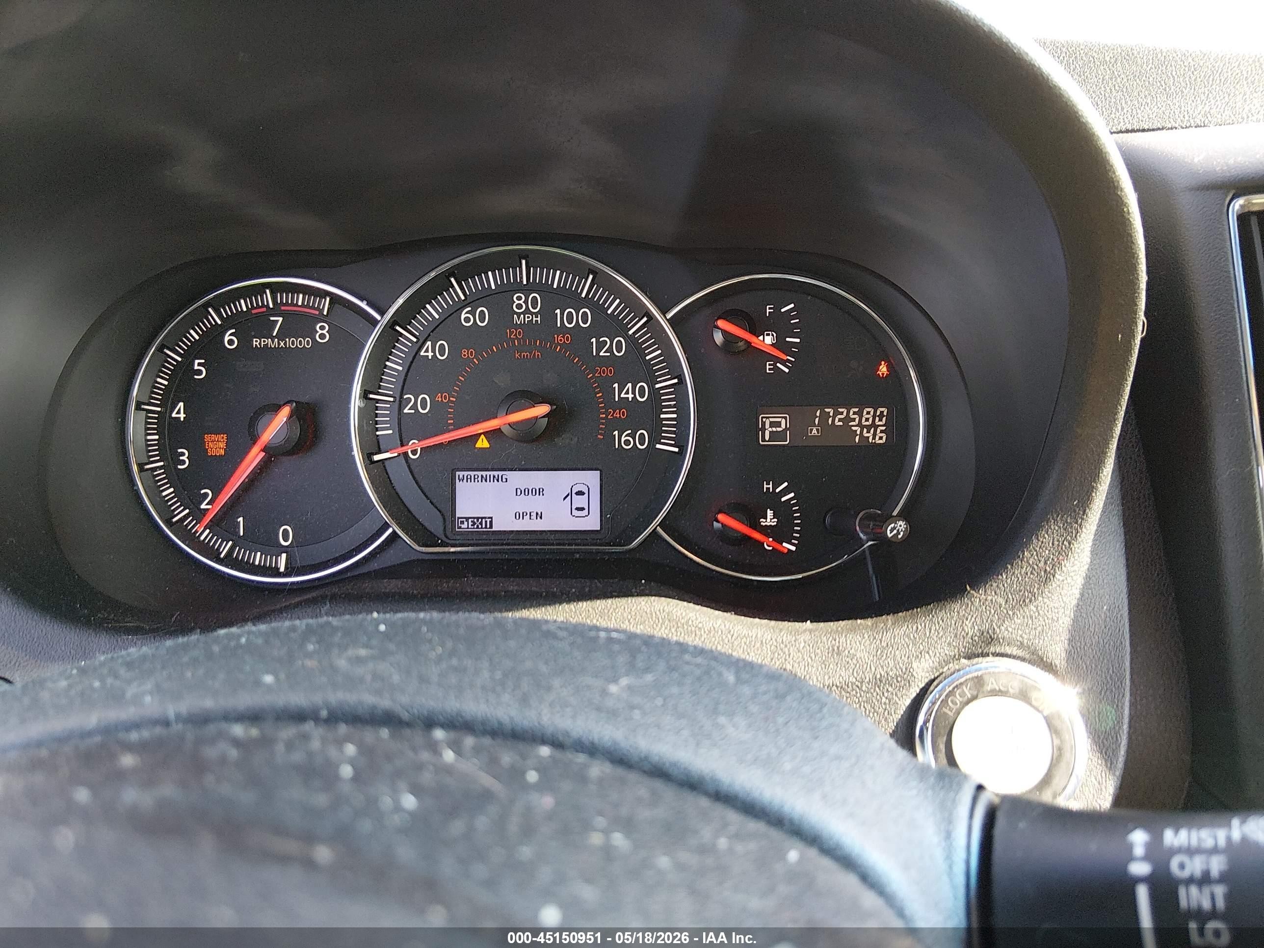 2014 Nissan Maxima 3.5 Sv Gray vin: 1N4AA5AP1EC469779