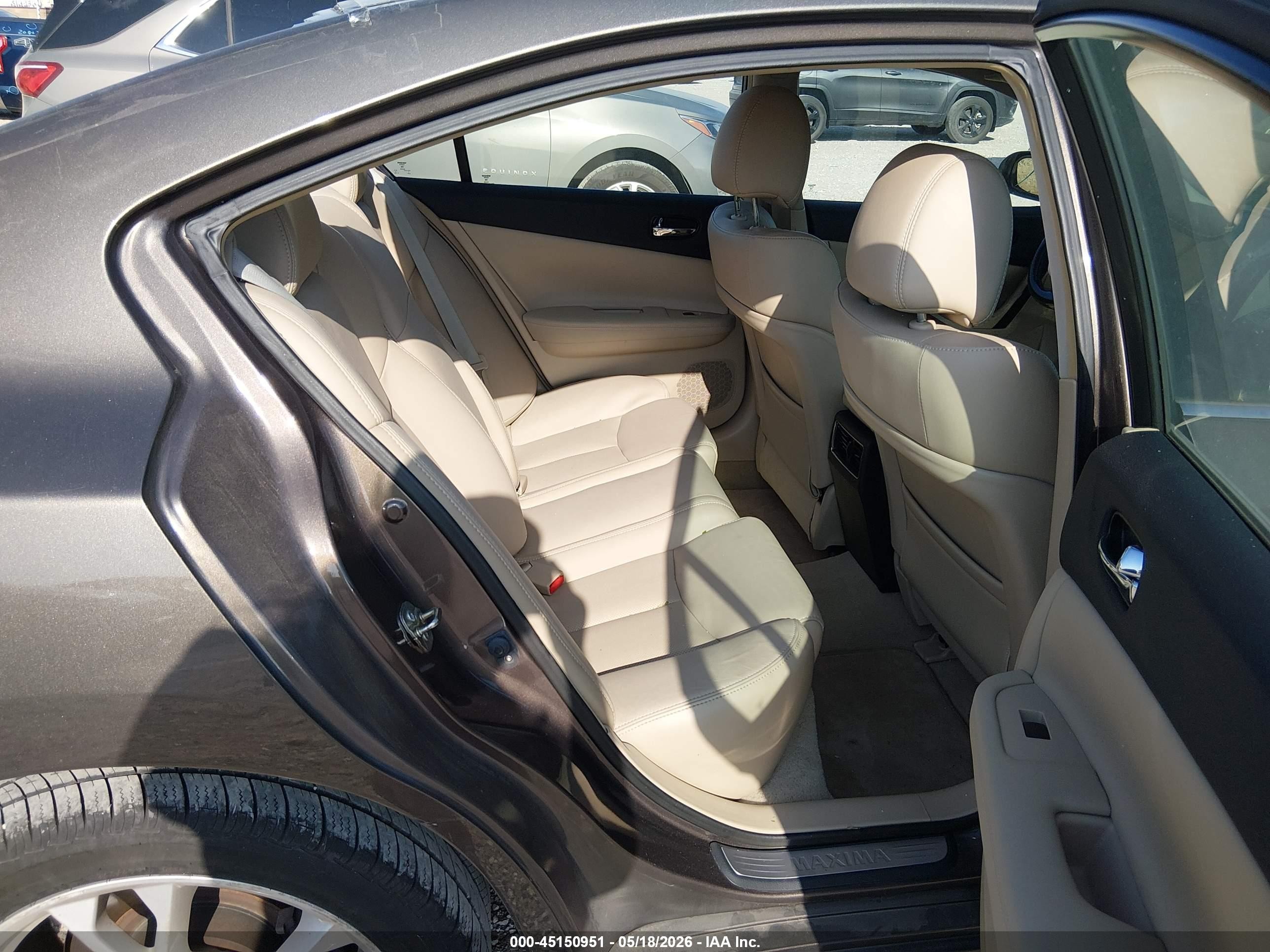 2014 Nissan Maxima 3.5 Sv Gray vin: 1N4AA5AP1EC469779