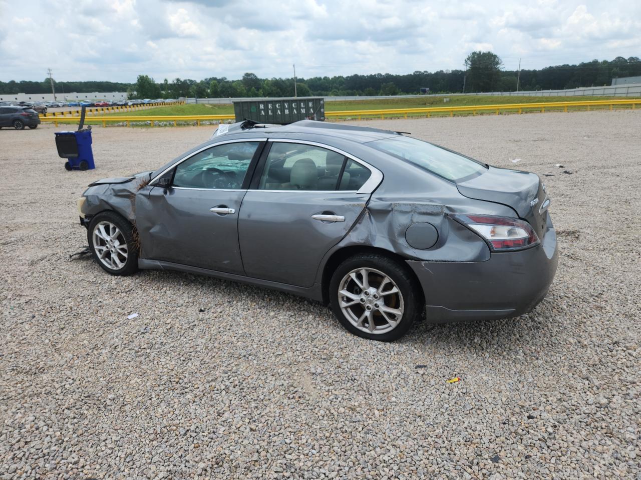 2014 Nissan Maxima 3.5 S Gray vin: 1N4AA5AP1EC471855