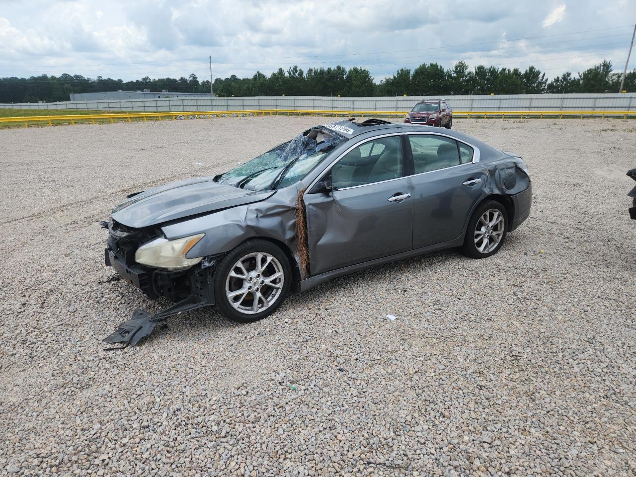 2014 Nissan Maxima 3.5 S Gray vin: 1N4AA5AP1EC471855