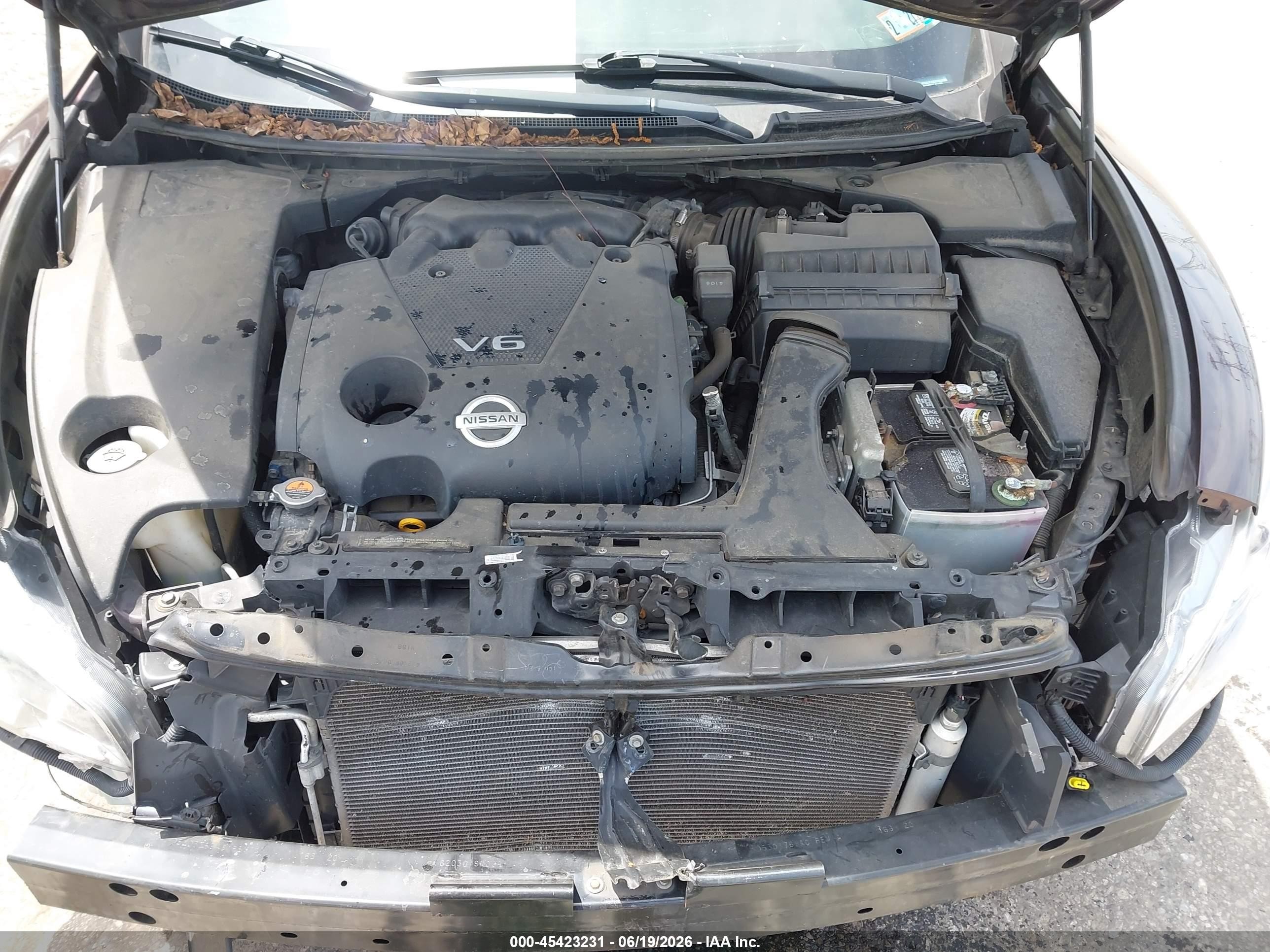 2014 Nissan Maxima 3.5 Sv Burgundy vin: 1N4AA5AP1EC472293