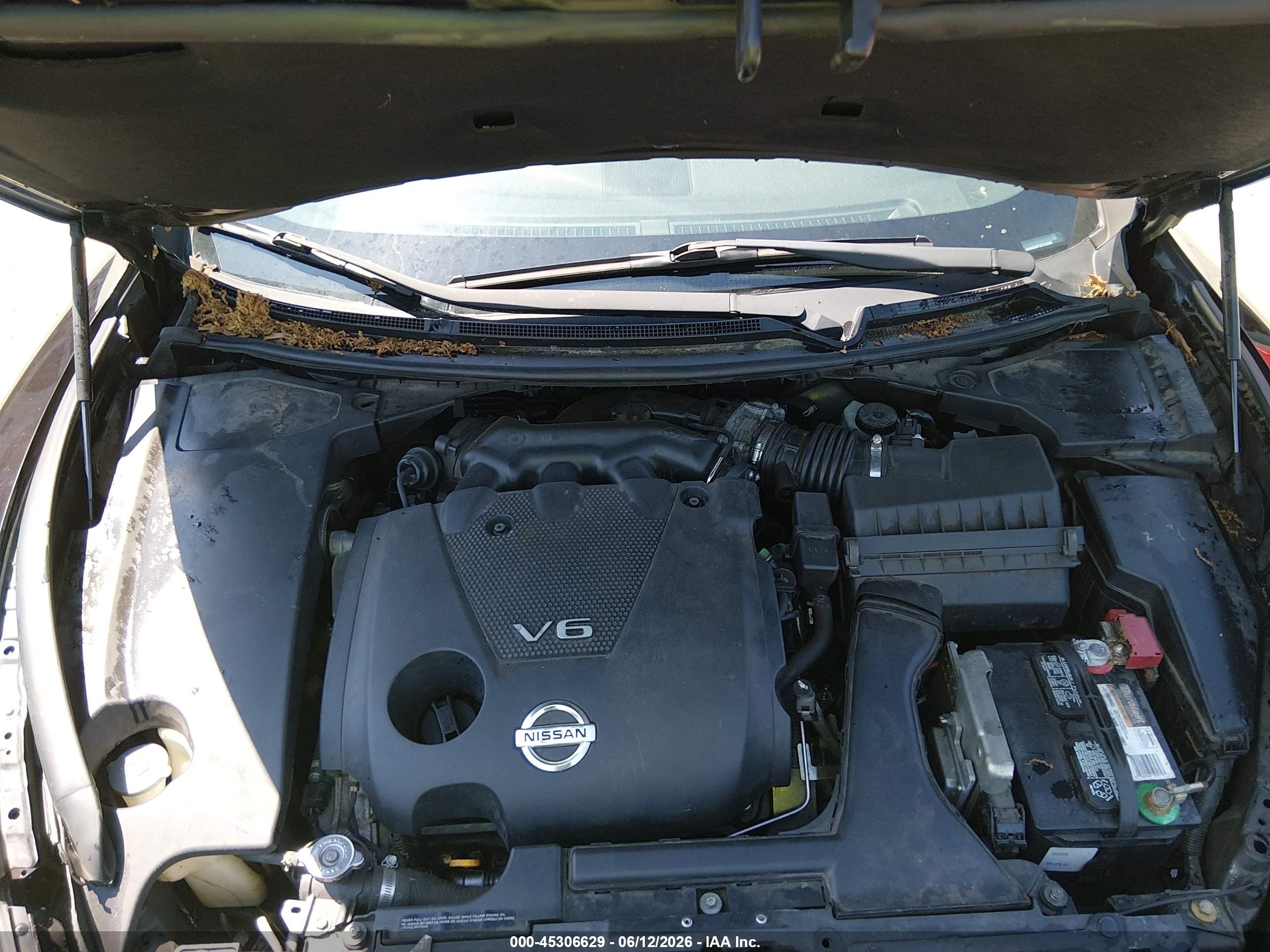 2014 Nissan Maxima 3.5 Sv Maroon vin: 1N4AA5AP1EC473959