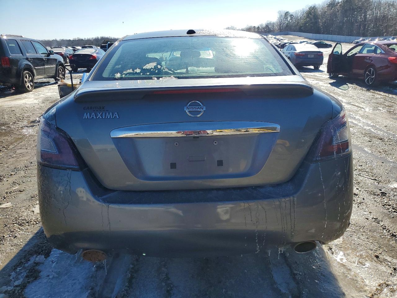 2014 Nissan Maxima S Серый vin: 1N4AA5AP1EC492995