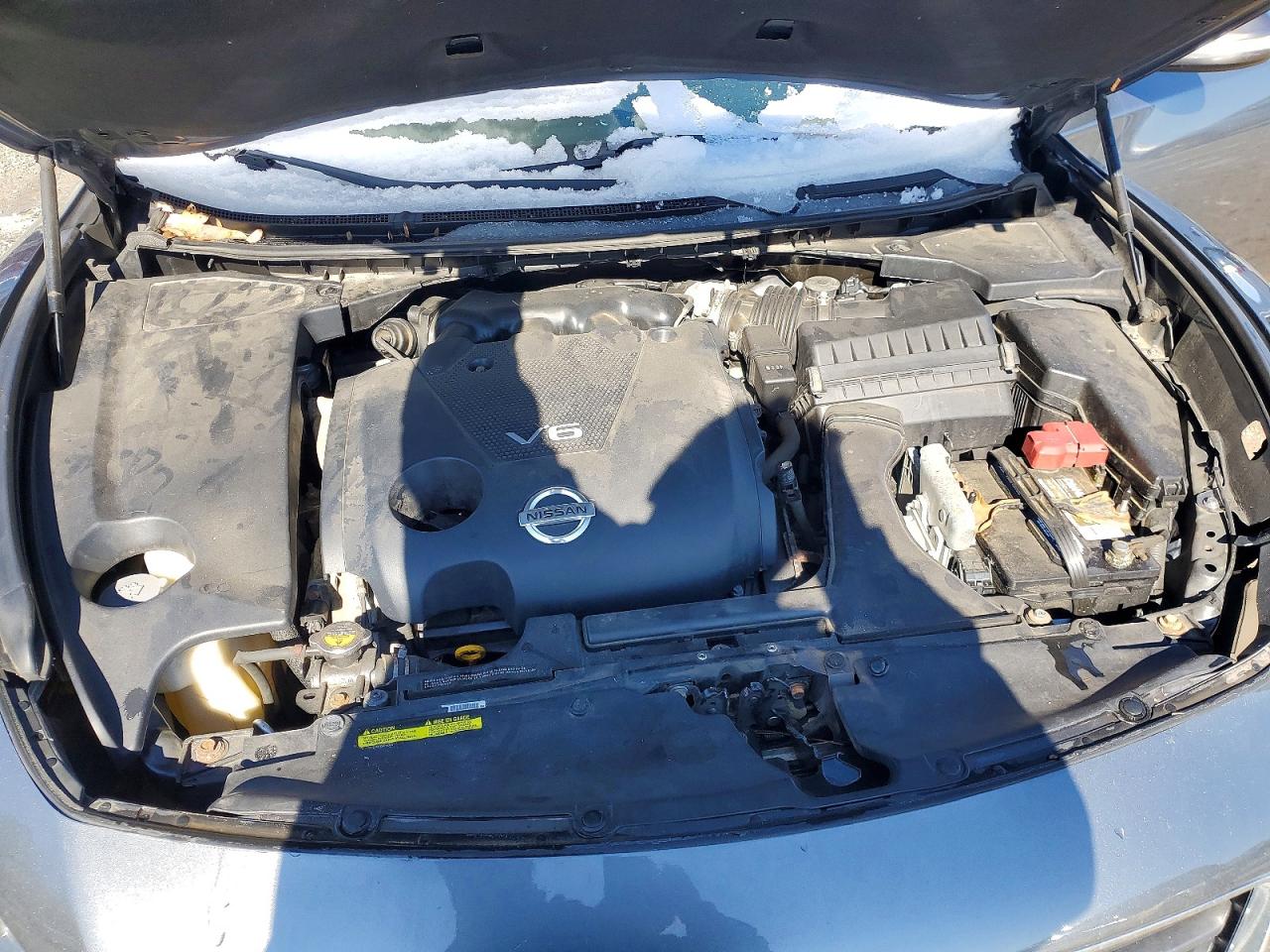 2014 Nissan Maxima S Серый vin: 1N4AA5AP1EC492995