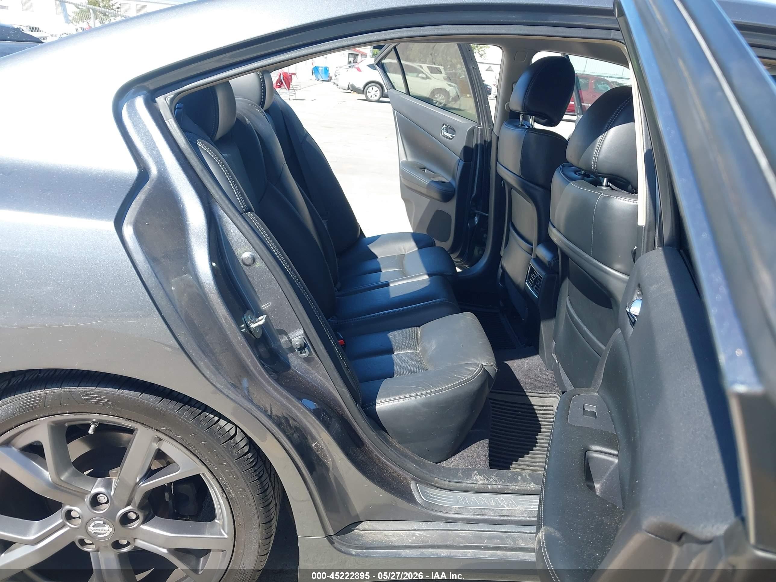 2014 Nissan Maxima 3.5 Sv Gray vin: 1N4AA5AP1EC494973