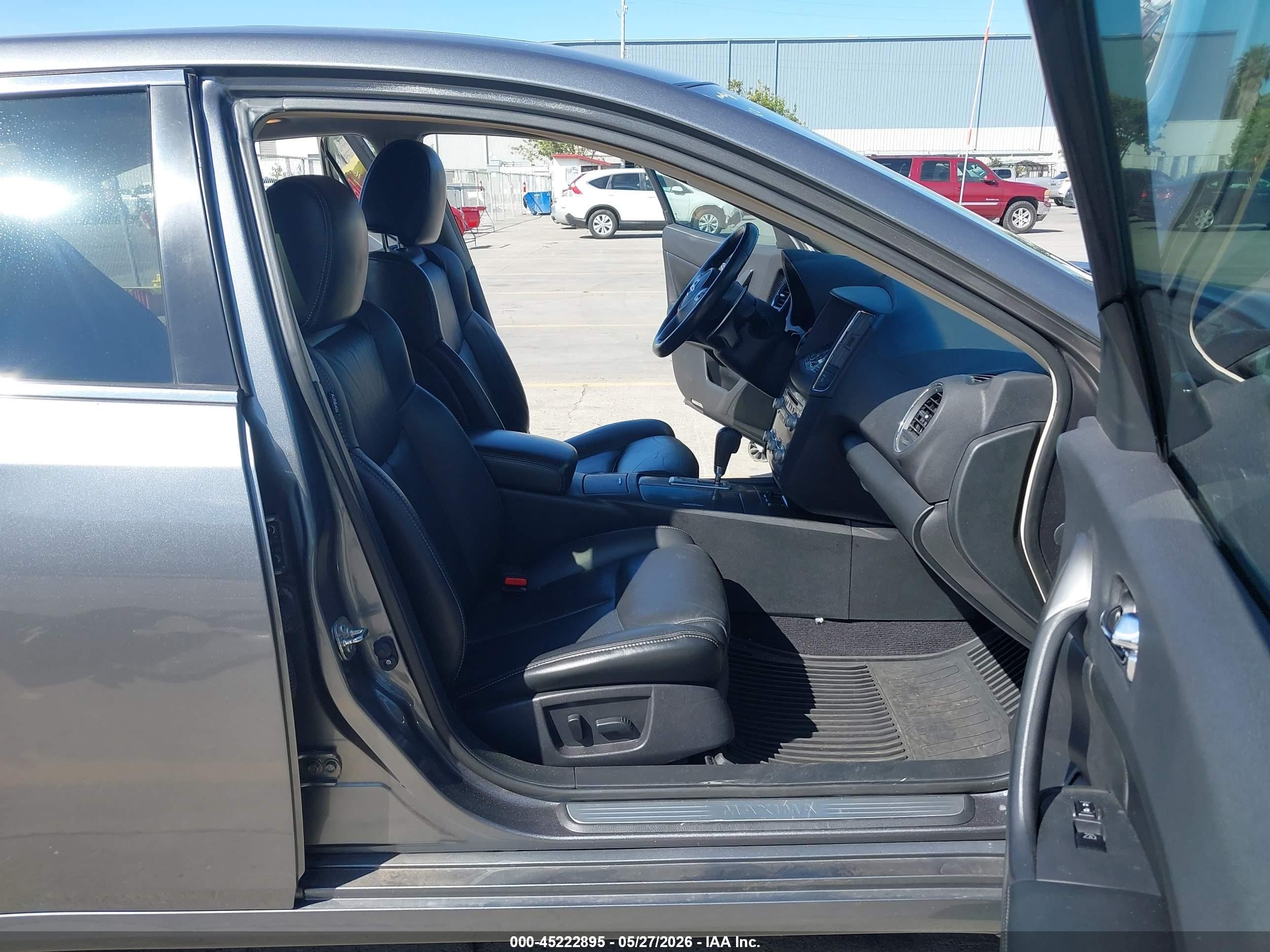 2014 Nissan Maxima 3.5 Sv Gray vin: 1N4AA5AP1EC494973