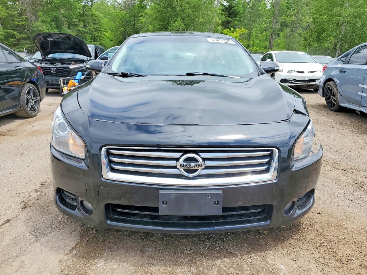2014 Nissan Maxima 3.5 S Black vin: 1N4AA5AP1EC496531