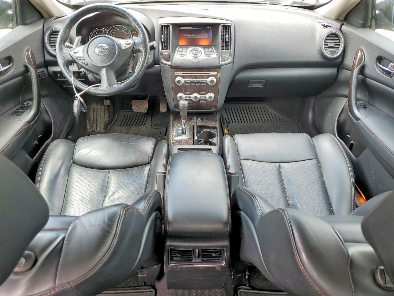 2014 Nissan Maxima 3.5 S Black vin: 1N4AA5AP1EC496531