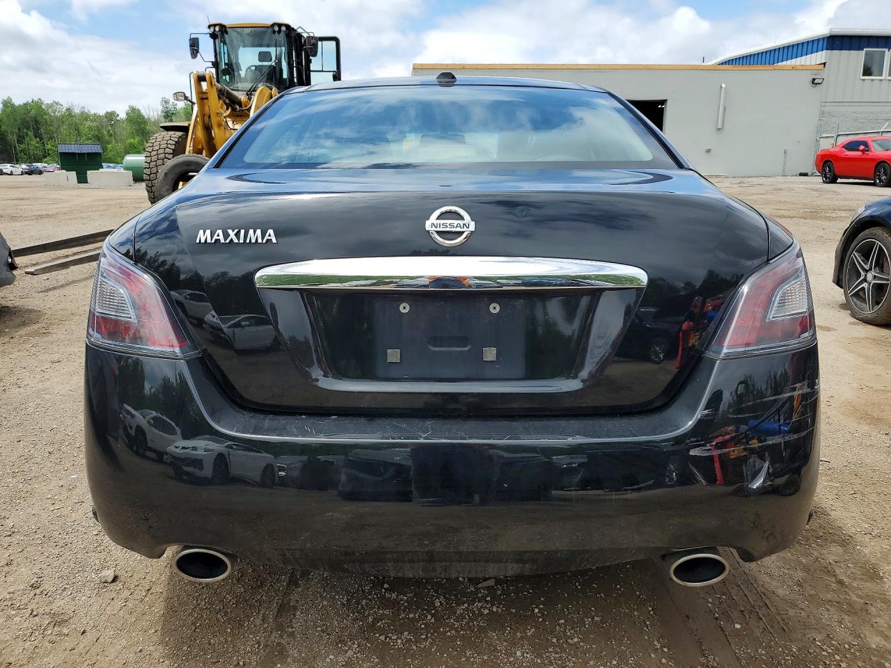 2014 Nissan Maxima 3.5 S Black vin: 1N4AA5AP1EC496531