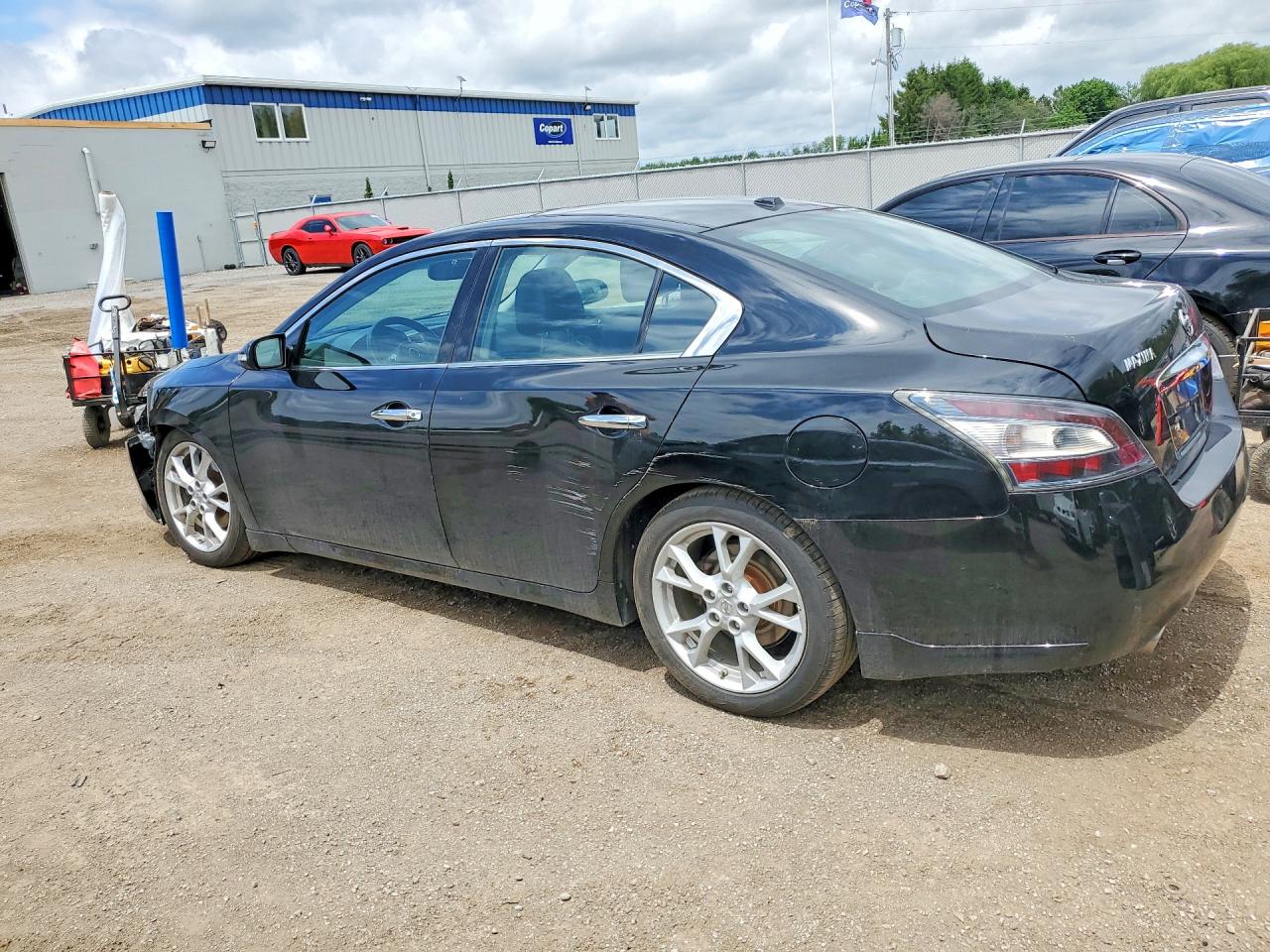2014 Nissan Maxima 3.5 S Black vin: 1N4AA5AP1EC496531