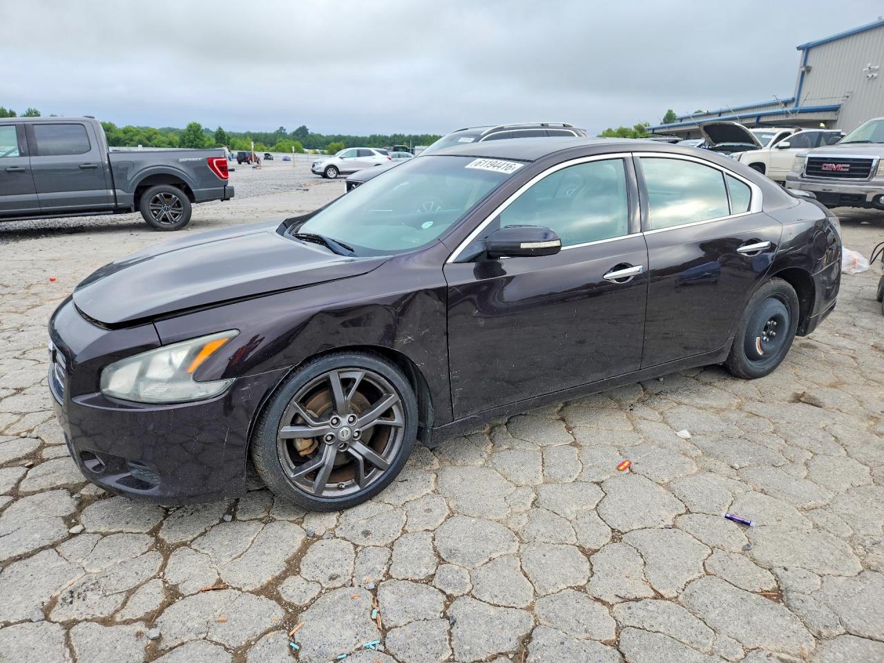 2014 Nissan Maxima 3.5 Sv Burgundy vin: 1N4AA5AP1EC497842