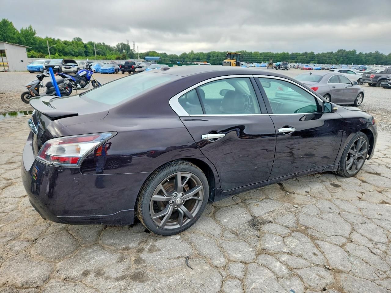 2014 Nissan Maxima 3.5 Sv Burgundy vin: 1N4AA5AP1EC497842